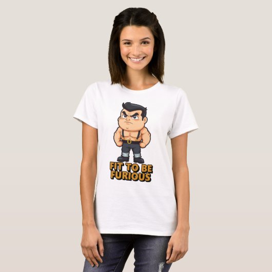怒り狂う Tシャツ (正面フル)