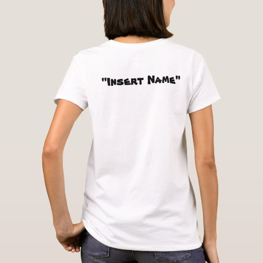 怒り狂う Tシャツ (裏面)