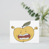 怒り狂ったリンゴ ポストカード (スタンド正面)