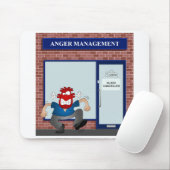 怒り管理 マウスパッド (マウス)