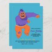 怒り部屋 招待状 (正面/裏面)