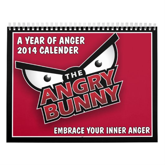 怒り2014のカレンダーの年 カレンダー (カバー)