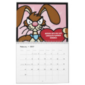 怒り2014のカレンダーの年 カレンダー (2月 2027)