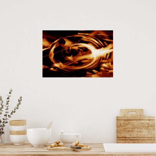 怒り ポスター (キッチン)