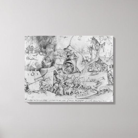 怒り， 1557 キャンバスプリント (正面)