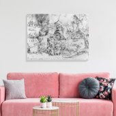 怒り， 1557 キャンバスプリント (インサイチュ (リビング))