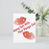 怒る ポストカード (スタンド正面)