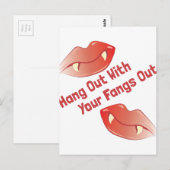 怒る ポストカード (正面/裏面)