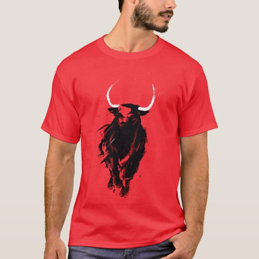 怒れるスペクトラム・トール Tシャツ (正面)