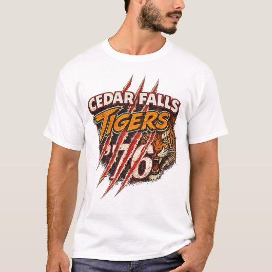 怒れるトラ Tシャツ (正面)