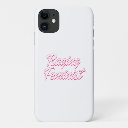 怒れるフェミニスト人形 Case-Mate iPhoneケース (裏面)