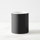 怒れる女性アート コーヒーマグカップ (中央)