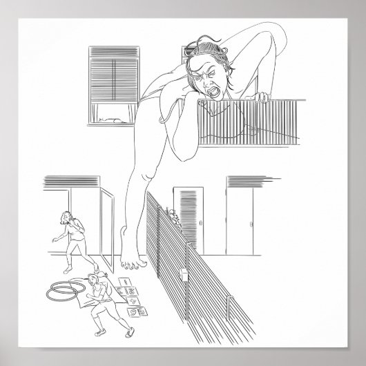 怒れる女 ポスター (正面)