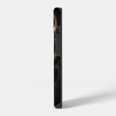 怒れる雄牛と蛇のシールド iPhone 14 カバー (左側面)