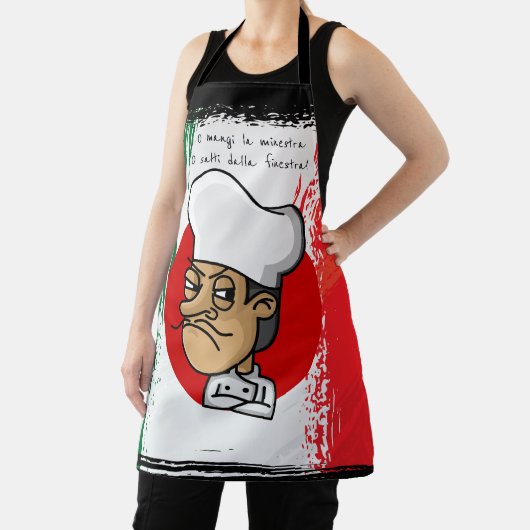 怒イタリアンChef エプロン (インサイチュ)