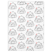 怒ウンチ – ブロートシュ クリップボード (裏面)