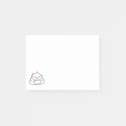 怒ウンチ – ブロートシュ ポストイット (正面)