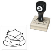 怒ウンチ – ブロートシュ ラバースタンプ (押印)