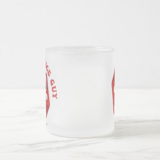 怒サイコロクラップスプレーヤープン フロストグラスマグカップ (中央)