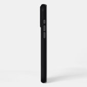 怒サタ・ブラック iPhoneケース (左側面)