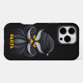怒サタ・ブラック iPhoneケース (裏面横)