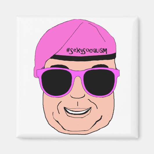 怒サルモンド磁石 マグネット (正面)