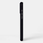 怒シャークブラック iPhoneケース (左側面)