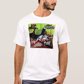 怒ジョニー「Drink 'Til I Puke」 Tシャツ