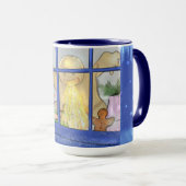 怒ジンジャーブレッドマンマグ – ホリディテール マグカップ (正面右)