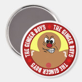 怒ジンジャーブレッドマン マグネット (正面/裏面)