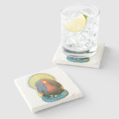 怒トルコ ストーンコースター (横)