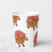 怒ドーナツ 紙コップ (裏面)