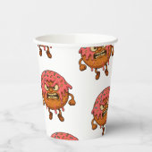 怒ドーナツ 紙コップ (左)