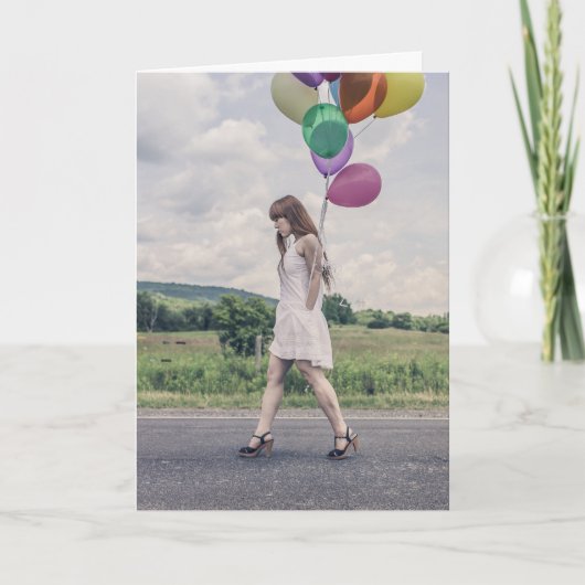 怒ハッピーバースデー カード (正面)