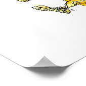 怒バイキング野球選手 ポスター (角)