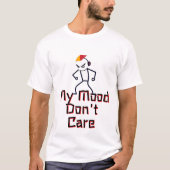 怒パンクスティック図 Tシャツ (正面)