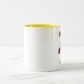 怒ピエロ ツートーンマグカップ (中央)