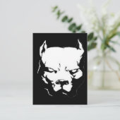 怒ピットブル ポストカード (スタンド正面)