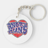 怒フ走ァンのデザインv2 キーホルダー (裏面)