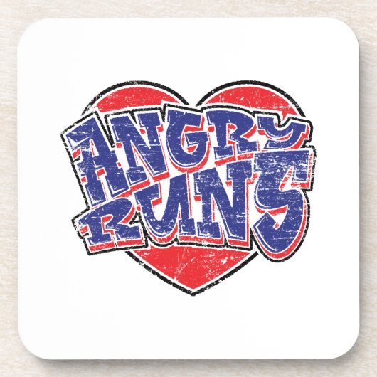 怒フ走ァンのデザインv2 コースター (正面)