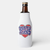 怒フ走ァンのデザインv2 ボトルクーラー (ボトル正面)