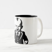 怒ベビーデザインセラミックMAG ツートーンマグカップ (正面右)