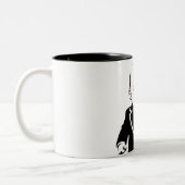 怒ベビーデザインセラミックMAG ツートーンマグカップ (左)