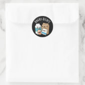 怒ベーキングプおもしろいン・ダークBG ラウンドシール (バッグ)