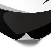 怒ボーリングピおもしろいン ポスター (角)