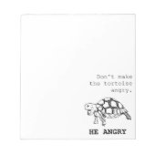 怒亀 ノートパッド (正面)