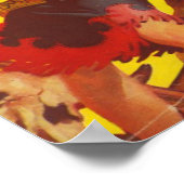 怒女性のカーボーイ ポスター (角)