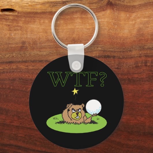 怒女 キーホルダー (正面)