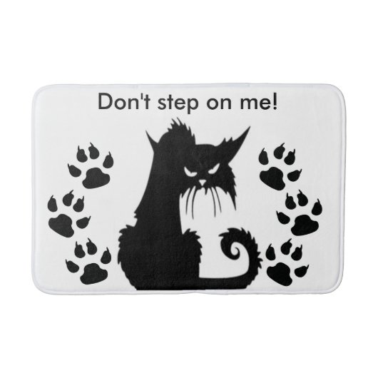 怒子猫 バスマット (正面)