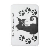 怒子猫 バスマット (正面縦)